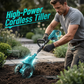 📢📢50% OFF !! ⏰ordless Electric Garden Tiller & Cultivator