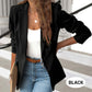 🥰Spring  Sale-50% OFF💛Elegant Soft Solid Color Lapel Buttons Jacket