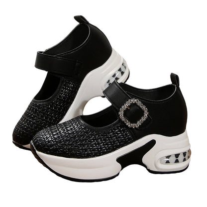 ⏳Time-Limited Special⏰Breathable Woven Platform Mary Janes