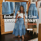 50% OFF ✨ High-Waisted Denim Maxi Skirt – Cute, Comfy & Ready for Irish Weather