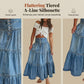 50% OFF ✨ High-Waisted Denim Maxi Skirt – Cute, Comfy & Ready for Irish Weather
