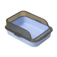 🐱 50% OFF NOW!🌸 Semi-Enclosed Litter Box – Splash Guard & Odorless – Easy Clean Cat Toilet – Safe PP Material 🚽