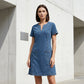 🥳SUMMER HOT SALE🥳💞50K+ SOLD!💥50% OFF! 🔥Women's Short Sleeve V-Neck Denim Dress
