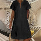 🥳SUMMER HOT SALE🥳💞50K+ SOLD!💥50% OFF! 🔥Women's Short Sleeve V-Neck Denim Dress
