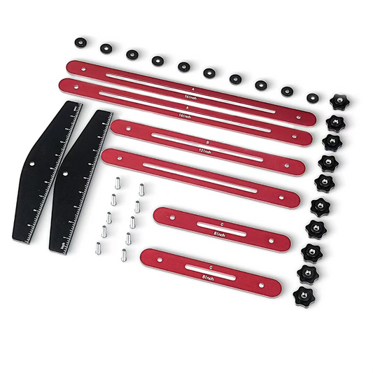 Adjustable Stair Tread Template Tool Set