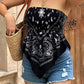 🌸 LIMITED-TIME 50% OFF! ✨ Asymmetrical Tube Top – Strapless, Smocked, Bohemian ✨
