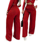 ✨ 50% OFF High-Waist Wide-Leg Trousers – Slimming Waistline, Flowing Silhouette & Office-to-Evening Comfort