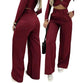 ✨ 50% OFF High-Waist Wide-Leg Trousers – Slimming Waistline, Flowing Silhouette & Office-to-Evening Comfort