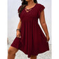 Women’s Solid Color Textured Knit Dress