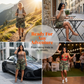 🩳 50% OFF NOW!🔥 Women's Camouflage Cargo Shorts with Pockets – Elastic Waistband & Utility Pockets – Breathable Streetwear Urban Style 🌿