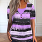 👕LIMITED-TIME 50% OFF!✨Faux Two-Piece Striped Top – Henley, Casual ✨