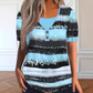 👕LIMITED-TIME 50% OFF!✨Faux Two-Piece Striped Top – Henley, Casual ✨
