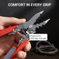 Wire Crimper Stripper with Voltage Detector