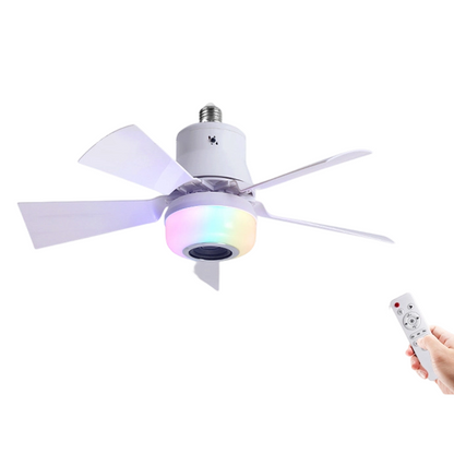 📢📢50% OFF !! ⏰Smart Ceiling Fan with Light, RGB & Bluetooth Speaker