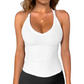📢📢50% OFF !! ⏰Women's Ribbed V-Neck Tank Top