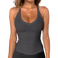 📢📢50% OFF !! ⏰Women's Ribbed V-Neck Tank Top