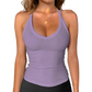 📢📢50% OFF !! ⏰Women's Ribbed V-Neck Tank Top