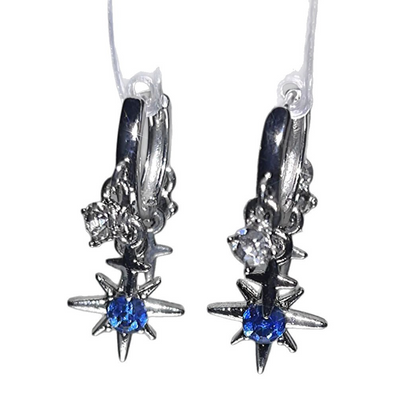🔥2026 New Arrival ＆ Hot Sale ＆ 50％ Off🔥Celestial Star Dangle Hoop Earrings