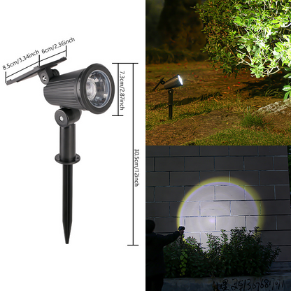Solar Powered Outdoor Sunset Effect Garden Stake Light