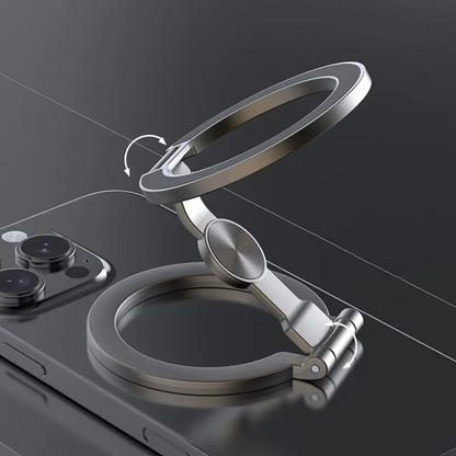 📱 50% OFF NOW! 🧲 Foldable Magnetic Ring Phone Mount – Strong hold, 360° rotation & ultra-thin – perfect for car vent, desk or handheld grip 🚗