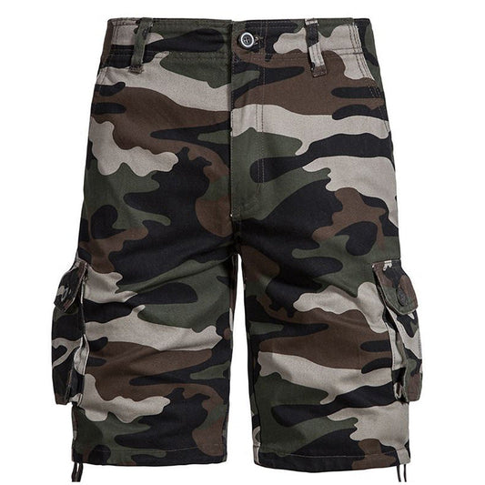 Men's Summer Camouflage Cargo Shorts