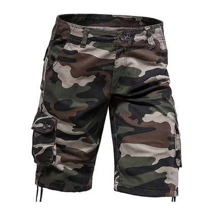 Men's Summer Camouflage Cargo Shorts