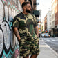 👕 50% OFF NOW! 🌿 Men's Camouflage Print T-Shirt & Shorts Set – Breathable cotton, relaxed fit & perfect for outdoor, sports or casual summer days 🩳