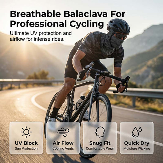 🚴‍♂️ 50% OFF NOW!☀️ UV Protective Breathable Balaclava – Anti-Fog & Helmet Compatible – UPF Sun Shield 🌬️