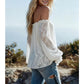 👚 50% OFF NOW! 🌸 Women's Bohemian Off-Shoulder Lace Top – 2026 New Arrivals – Romantic, breathable & perfect for summer, beach or festival vibes ✨