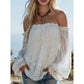 👚 50% OFF NOW! 🌸 Women's Bohemian Off-Shoulder Lace Top – 2026 New Arrivals – Romantic, breathable & perfect for summer, beach or festival vibes ✨