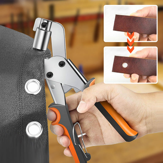 🔨 50% OFF NOW!🛠️ Eyelet Pliers Set – Durable & Complete Kit – For Tarps, Leather & DIY Projects ✨