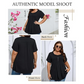 👚 50% OFF NOW! ✨ Women's Pleated Front Puff Sleeve T-Shirt – Soft, breathable & elegant puff sleeves – perfect for work, brunch or spring days 🌸