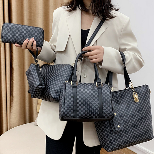 🔥While Supplies Last 60% OFF!🎉 6-Piece Women's Fashion Handbag Set