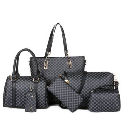 🔥While Supplies Last 60% OFF!🎉 6-Piece Women's Fashion Handbag Set