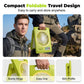 🔥Tech bestseller – over 50,000 sold！🥳🔆 2-in-1 Solar Fan & LED Light – 2400mAh Power Bank, Type-C + Solar Charging, Foldable Portable – Ideal for Camping, Power Outages & Outdoor Use
