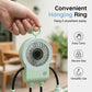 🤖💨 Flexible Robot Desk Fan with LED Light – Cute Anime Design, 5 Speeds, 360° Bendable Neck, USB Powered. Perfect for Office, Bedroom & Study! 📚✨🔋
