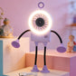 🤖💨 Flexible Robot Desk Fan with LED Light – Cute Anime Design, 5 Speeds, 360° Bendable Neck, USB Powered. Perfect for Office, Bedroom & Study! 📚✨🔋
