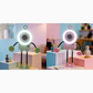 🤖💨 Flexible Robot Desk Fan with LED Light – Cute Anime Design, 5 Speeds, 360° Bendable Neck, USB Powered. Perfect for Office, Bedroom & Study! 📚✨🔋