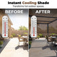 🥳2026 HOT SALE🥳💞50K+ SOLD!🌿☀️ 50% OFF! UV‑Protection Sunshade Net – Breathable woven polyethylene, blocks harmful rays. Cools patios & gardens instantly. Reinforced edges – built to last! 🛡️✨