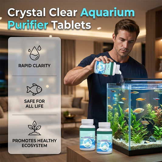 📢📢BUY 2 GET 3 FREE ⏰Effervescent Tablets for Crystal Clear Fish Tanks