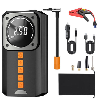 Digital Display Air Compressor and Car Battery Booster
