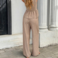 👕 LIMITED-TIME 50% OFF! ✨Women's Striped V-Neck Top & Wide-Leg Pants Set