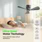 🌀 💡 Rechargeable Hanging Fan with Light – Cordless, practical & perfect for home, camping and travel 🏠 ⛺ ✨