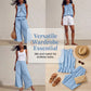 👚 50% OFF NOW! 🌸 Women's Sleeveless Smocked Neck Top & Pants Set – Stretchy & breathable – Flowy fit, perfect for summer or beach days – effortless matching style 👖