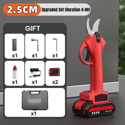 ✂️ 50% OFF NOW! 🔋 Garden Pruning Handheld Electric Scissors Set – Cordless, lightweight & sharp – Rechargeable, perfect for branches up to 25mm – safe for flower or shrub trimming 🌿