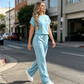 🎁2026 New Arrivals 50% OFF💥Women's Casual Short Sleeve Top & Wide Leg Pants Set