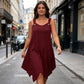 📢📢50% OFF !! ⏰Women's Sleeveless Dress with Asymmetrical Hem