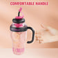 🔥50% Off Hot Sale🚀Stylish Large Capacity Sports Water Bottle with Straw🥛🍸