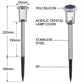 ☀️ LIMITED-TIME 50% OFF! ✨ 6-Pack Solar Landscape Lights – Waterproof, Auto-On, Easy Install 🌙