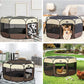 🔥 50% OFF 🐾 Summer Pet Portable Playpen – Breathable Mesh, Foldable Design & Indoor/Outdoor Comfort ✨